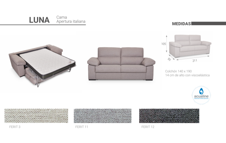 LUNA SOFA CAMA